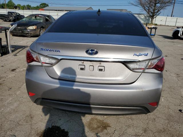 KMHEC4A49CA032171 - 2012 HYUNDAI SONATA HYBRID SILVER photo 6