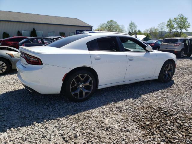 2C3CDXHG0FH881089 - 2015 DODGE CHARGER SXT WHITE photo 3