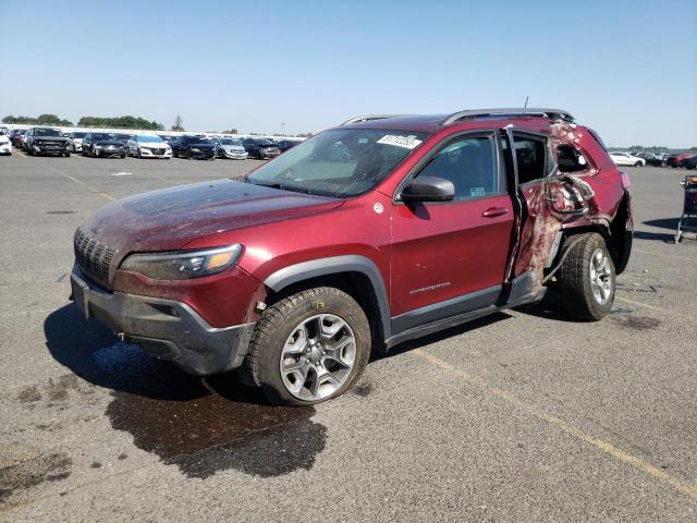 1C4PJMBX6KD433007 - 2019 JEEP CHEROKEE TRAILHAWK RED photo 1