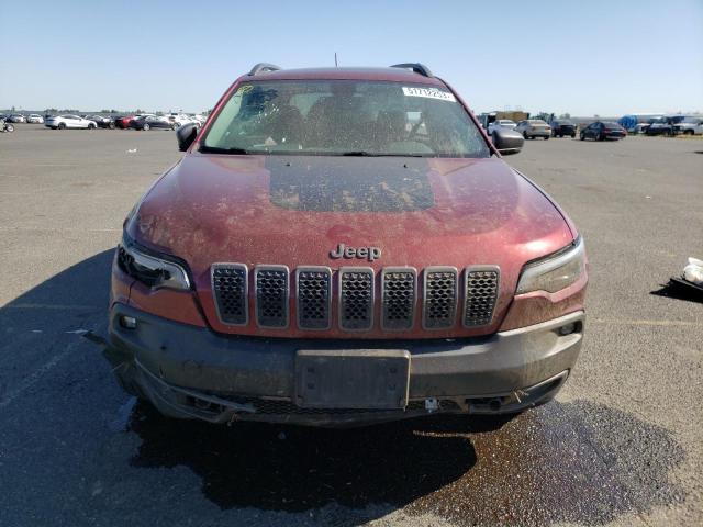 1C4PJMBX6KD433007 - 2019 JEEP CHEROKEE TRAILHAWK RED photo 5