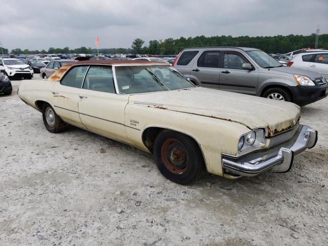 4N39J3Y176687 - 1973 BUICK LESABRE BEIGE photo 4