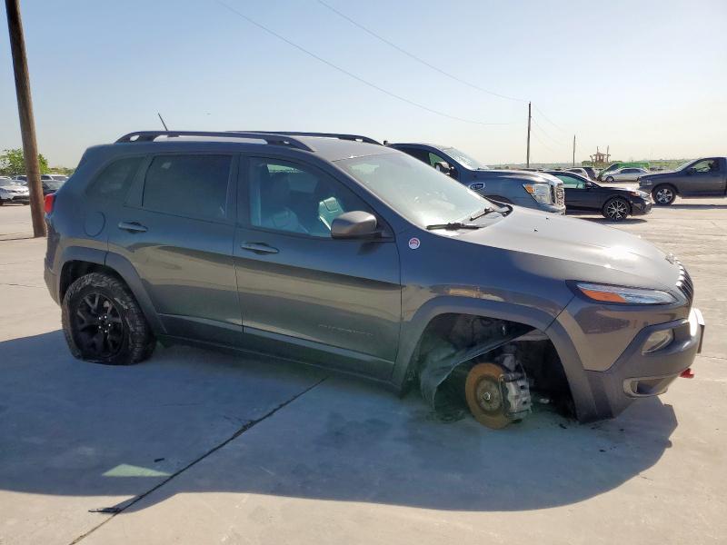 1C4PJMBS3FW746739 - 2015 JEEP CHEROKEE TRAILHAWK GRAY photo 4