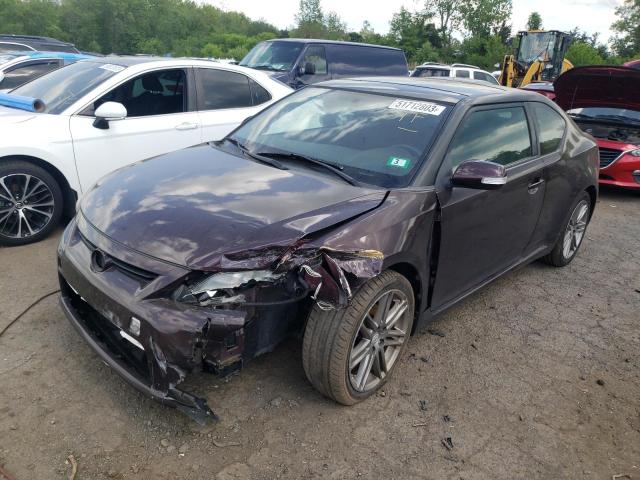 JTKJF5C79B3020170 - 2011 TOYOTA SCION TC 栗色 照片 1