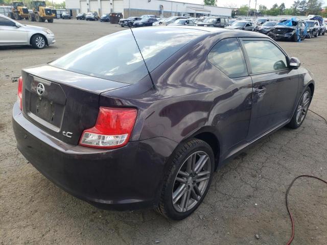 JTKJF5C79B3020170 - 2011 TOYOTA SCION TC 栗色 照片 3