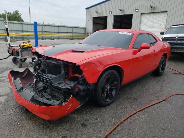 2C3CDZAGXFH811010 - 2015 DODGE CHALLENGER SXT RED photo 1