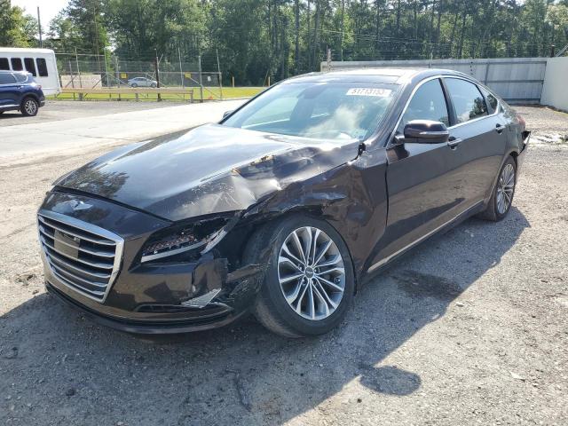 KMHGN4JE5FU079986 - 2015 HYUNDAI GENESIS 3.8L BROWN photo 1