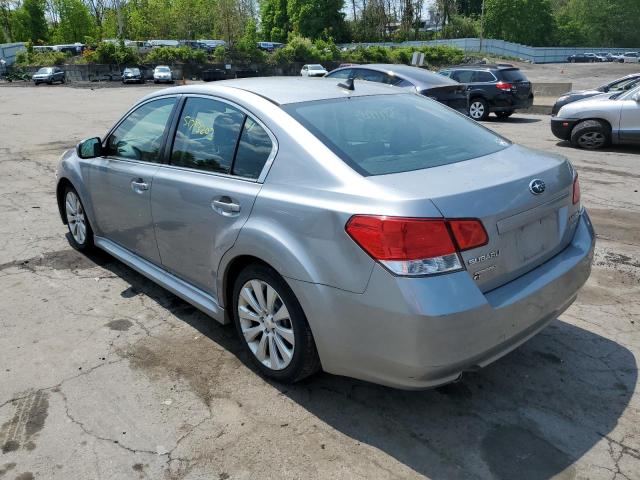 4S3BMBK67B3223020 - 2011 SUBARU LEGACY 2.5I LIMITED GRAY photo 2