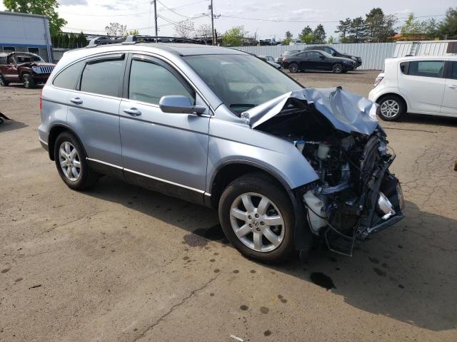 5J6RE48789L056002 - 2009 HONDA CR-V EXL BLUE photo 4