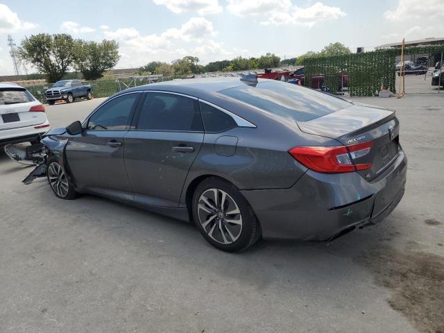 1HGCV3F11KA011619 - 2019 HONDA ACCORD HYBRID GRAY photo 2