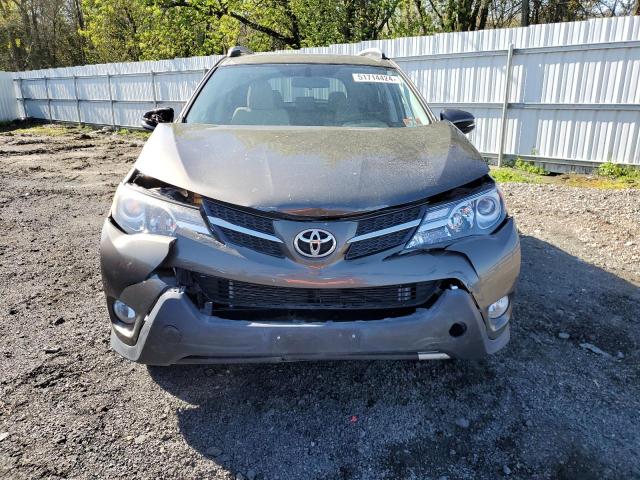 2T3RFREV0EW166536 - 2014 TOYOTA RAV4 XLE GRAY photo 5