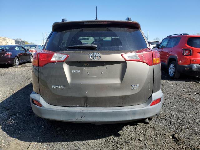 2T3RFREV0EW166536 - 2014 TOYOTA RAV4 XLE GRAY photo 6