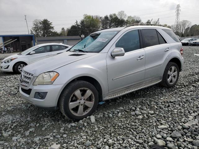 4JGBB8GB6AA556734 - 2010 MERCEDES-BENZ ML 350 4MATIC SILVER photo 1