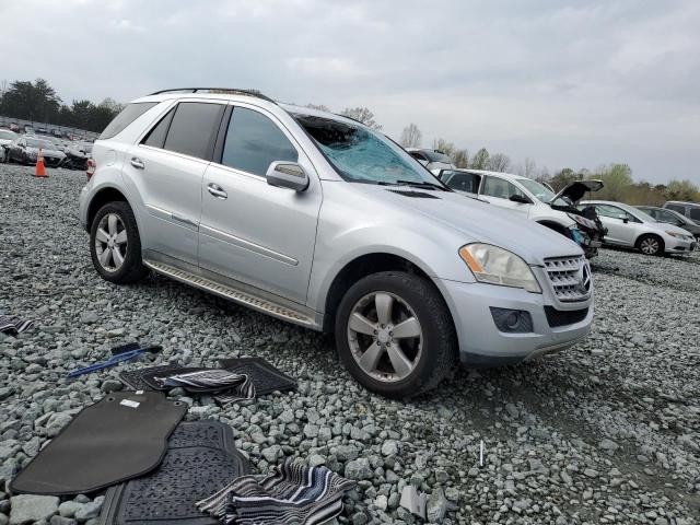 4JGBB8GB6AA556734 - 2010 MERCEDES-BENZ ML 350 4MATIC SILVER photo 4