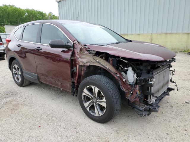 2HKRW5H37KH404727 - 2019 HONDA CR-V LX BURGUNDY photo 4