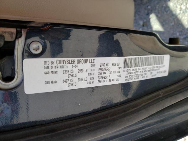 2C4RC1BG6ER272404 - 2014 CHRYSLER TOWN & COU TOURING 灰色 照片 14