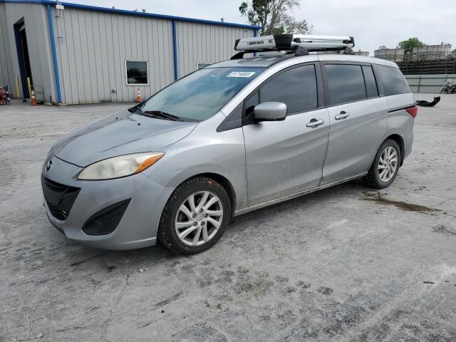 JM1CW2BL1C0101227 - 2012 MAZDA 5 SILVER photo 1