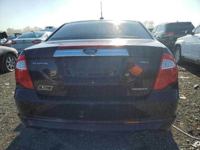 3FAHP0JG3BR297252 - 2011 FORD FUSION SEL BURGUNDY photo 6