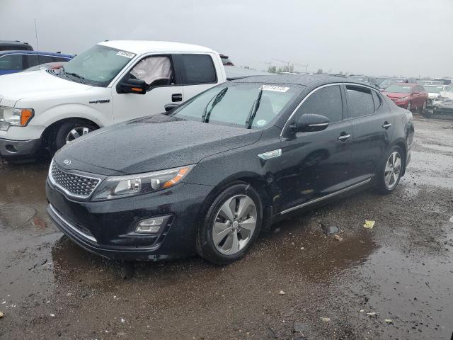 KNAGN4AD7E5062740 - 2014 KIA OPTIMA HYBRID BLACK photo 1