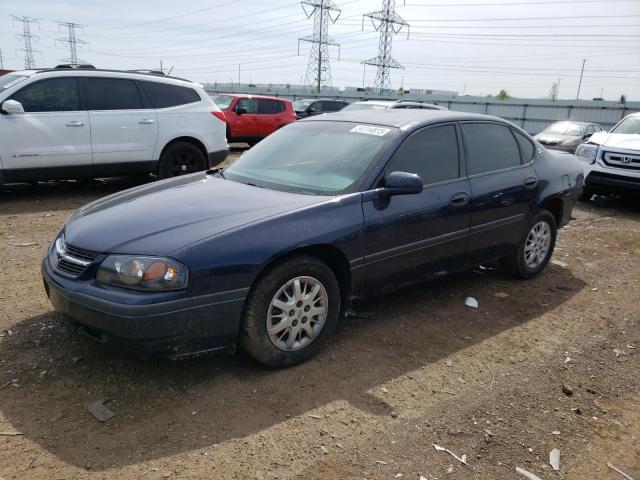 2G1WF55E6Y9149226 - 2000 CHEVROLET IMPALA BLUE photo 1