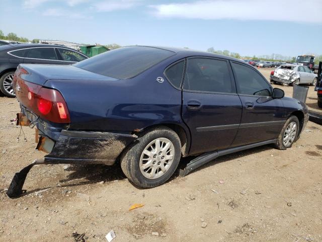 2G1WF55E6Y9149226 - 2000 CHEVROLET IMPALA BLUE photo 3