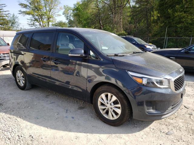 KNDMB5C12G6203346 - 2016 KIA SEDONA LX BLUE photo 4