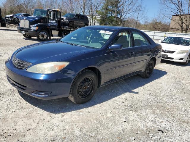 4T1BE32K04U287215 - 2004 TOYOTA CAMRY LE BLUE photo 1