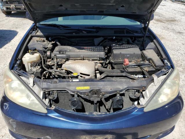 4T1BE32K04U287215 - 2004 TOYOTA CAMRY LE BLUE photo 11