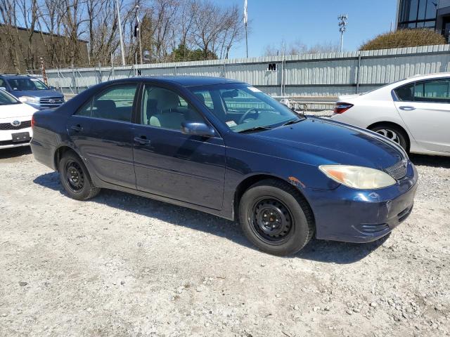 4T1BE32K04U287215 - 2004 TOYOTA CAMRY LE BLUE photo 4