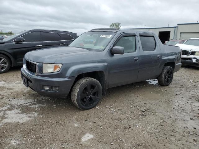 5FPYK1F57AB005308 - 2010 HONDA RIDGELINE RTL GRAY photo 1