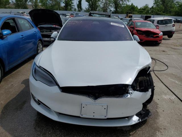 5YJSA1E44LF389092 - 2020 TESLA MODEL S 白色 照片 5