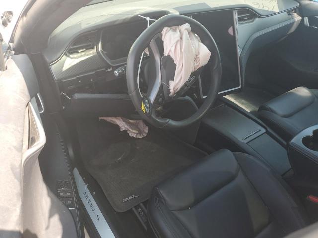 5YJSA1E44LF389092 - 2020 TESLA MODEL S 白色 照片 8