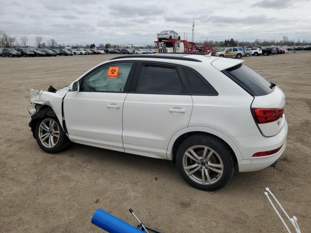 WA1ECCFS2HR015589 - 2017 AUDI Q3 PREMIUM WHITE photo 2