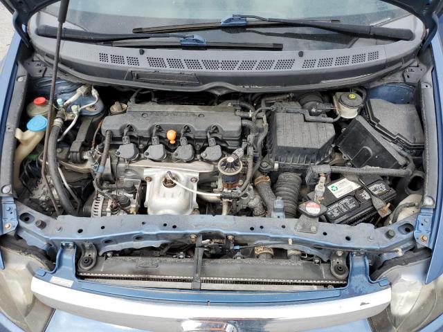 1HGFA16538L035966 - 2008 HONDA CIVIC LX BLUE photo 11