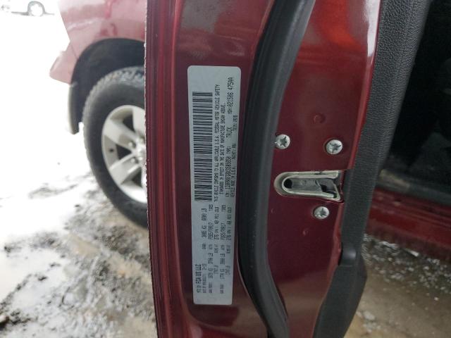 1C6RR6FG6KS585850 - 2019 RAM 1500 CLASS TRADESMAN MAROON photo 12