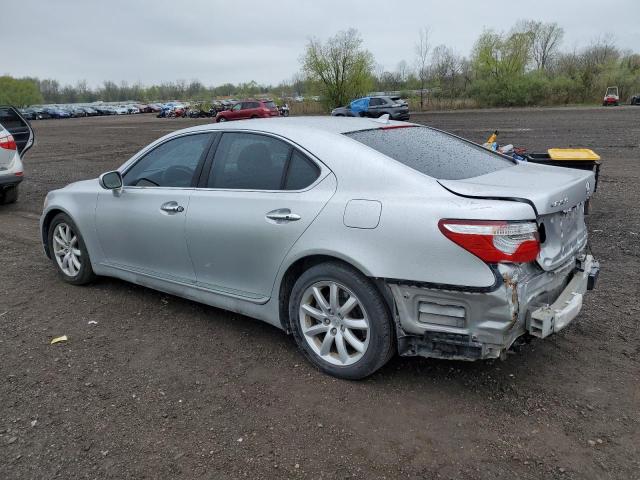 JTHCL46F795003726 - 2009 LEXUS LS 460 GRAY photo 2