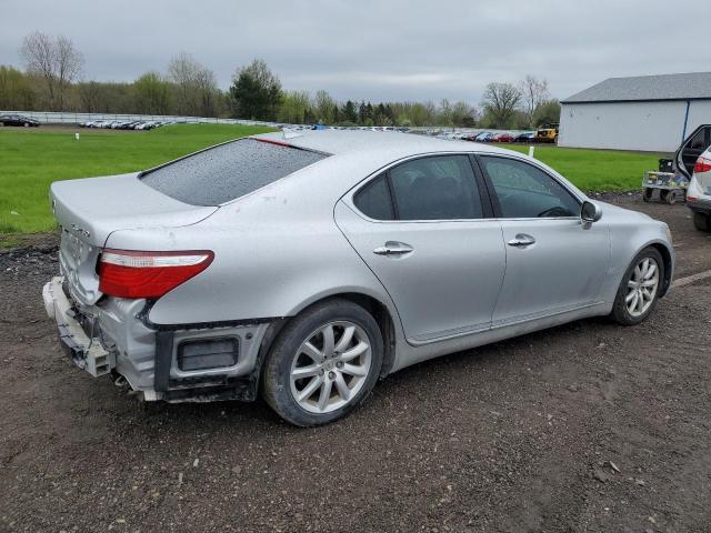 JTHCL46F795003726 - 2009 LEXUS LS 460 GRAY photo 3