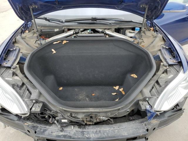 5YJSA1E4XFF106182 - 2015 TESLA MODEL S 蓝色 照片 11