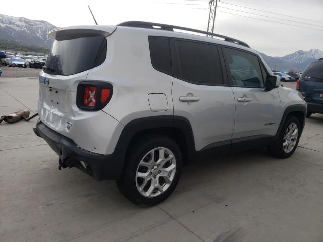 ZACCJABT6GPD57775 - 2016 JEEP RENEGADE LATITUDE SILVER photo 3