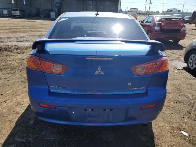 JA3AU86W29U000346 - 2007 MITSUBISHI LANCER GTS BLUE photo 6