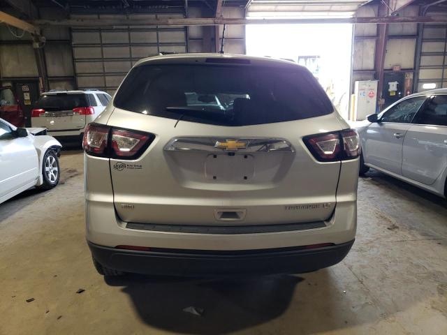 1GNKVFEDXDJ114507 - 2013 CHEVROLET TRAVERSE LS SILVER photo 6