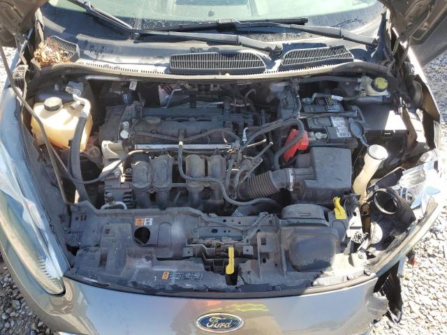 3FADP4EJ3EM140012 - 2014 FORD FIESTA SE GRAY photo 12