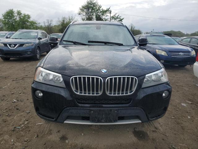 5UXWX9C50E0D40341 - 2014 BMW X3 XDRIVE28I BLACK photo 5