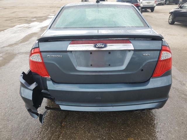 3FAHP0JA2CR115280 - 2012 FORD FUSION SEL GRAY photo 6