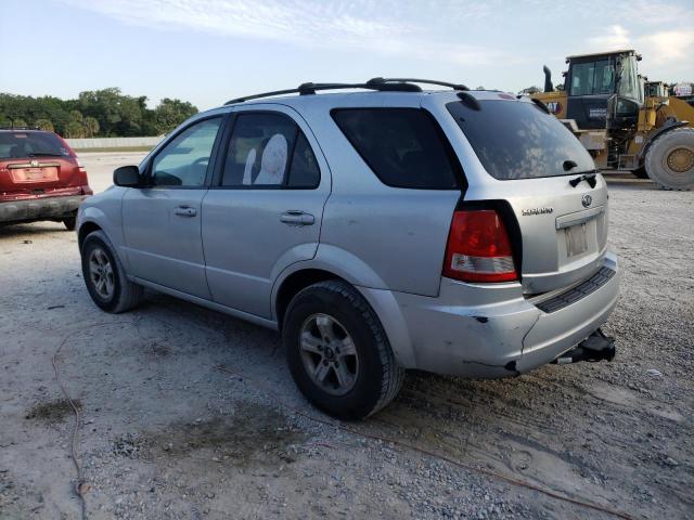 KNDJD733355337229 - 2005 KIA SORENTO EX SILVER photo 2