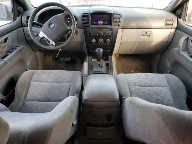 KNDJD733355337229 - 2005 KIA SORENTO EX SILVER photo 8