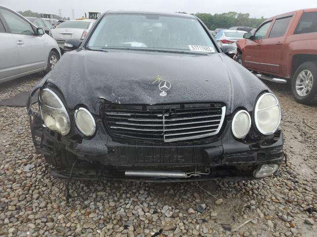 WDBUF70J44A431750 - 2004 MERCEDES-BENZ E 500 BLACK photo 5