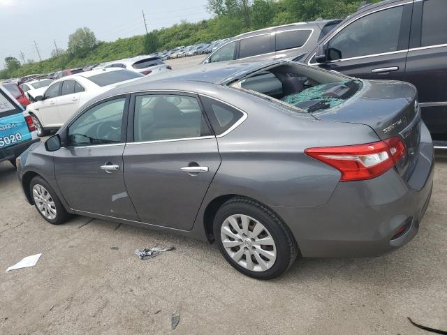 3N1AB7AP1JY238890 - 2018 NISSAN SENTRA S GRAY photo 2