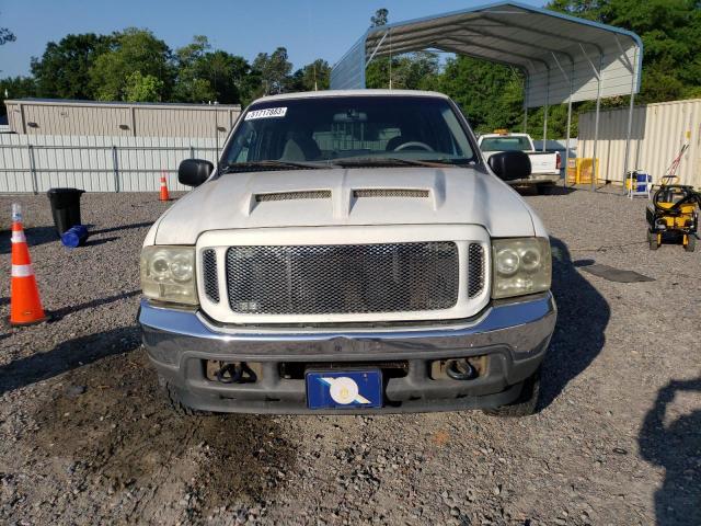 1FMNU41S61ED42604 - 2001 FORD EXCURSION XLT WHITE photo 5