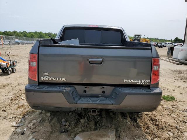 5FPYK1F53AB003801 - 2010 HONDA RIDGELINE RTL GRAY photo 6