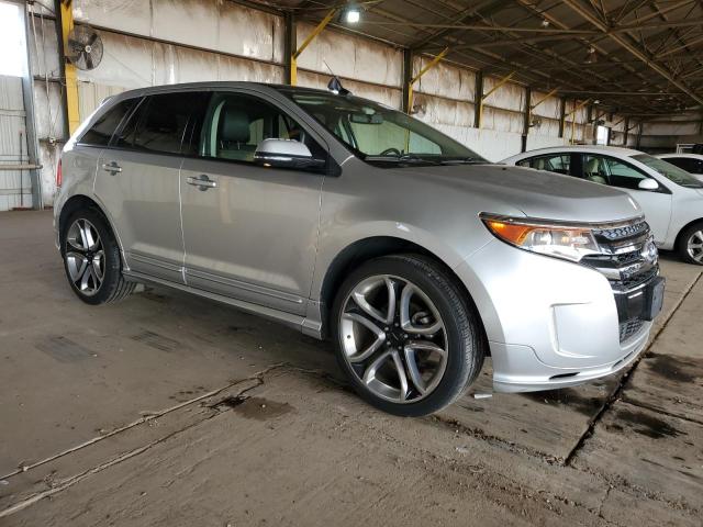 2FMDK3AK4EBA65559 - 2014 FORD EDGE SPORT SILVER photo 4